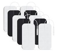 AUVON TENS Machine Pads 2"X4" 10 Pcs, 3rd Gen Latex-Free Rectangular TENS Unit Replacement Pads Electrode Patches with Upgraded Self-Stick Performance for Electrotherapy