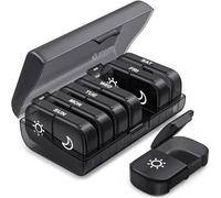 AUVON Weekly Pill Organiser Box with One-Side Opening Design for Easy Use
