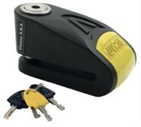 AUVRAY B-LOCK-14 Alarm Disc Lock Block, Yellow/Black Class SRA