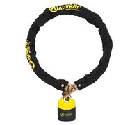 AUVRAY K-BLOC chain and padlock set - length 120 cm, diameter 10 mm