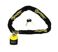 Auvray KBL120AUV10 Motorbike Lock - Length 1,200 MM Yellow