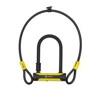 AUVRAY U-LOCK U-ROC with 100 cm cable - 180 x 245 mm, shackle diameter 14 mm
