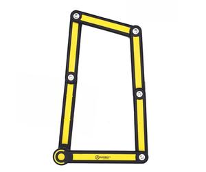 Auvray Unisex Adult Anti-Theft Folding 85 cm with Support, Black, One Size