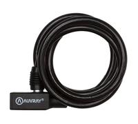 Auvray Urba 8 Mm Cable Lock 8 x 1500 mm Black
