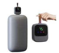 auvstar Portable Clothes Dryer Small, Electric Tumble Dryer Small with Timer, Auto Shut-Off, Mini Dryer for Business Trips, Student Dormitories, Apartments, Hotels, Campsites