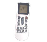 AUX Air Conditioner Remote Control for YKR-K/002E YKR-K/204E YK-K/001E, White, Pre Programmed