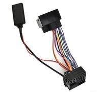 AUX Audio Cable Adapter, Flat Pin Connection, 5.0 Wireless Music Streaming, Hands-free Calling Support, Low Power Consumption, for BMW E39 E53 X3 Z4 for MINI R50