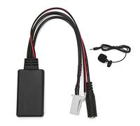 AUX Audio Cable Car Bluetooth Cable, Bluetooth Audio AUX Input Adapter Microphone Handsfree Wiring Fit for Suzuki Swift/Vitra/Jimni