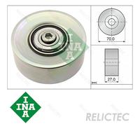 Aux Belt Idler Guide Pulley BMW:E60,E61,E46,E83,E65 E66 E67,E53,E64,E63,5,3,7