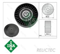 Aux Belt Idler Guide Pulley BMW:E90,E60,E91,E92,E61,E82,E88,E93,E81,3,5,1