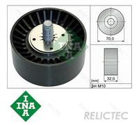 INA 532 0735 10 Deflection / Guide Pulley, v-ribbed belt