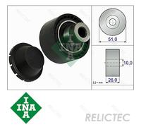 Aux Belt Idler Pulley 532033410 INA Guide Deflection 1613838180 575190 96410042