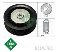 Aux Belt Idler Guide Pulley for Renault Dacia MB Nissan:LOGAN,KANGOO 119231378R