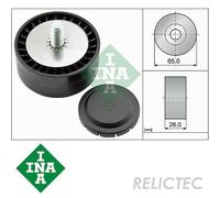 Aux Belt Idler Guide Pulley MB:S205,W205,X253,C253,C205,R172,C,GLC,SLK,SLC
