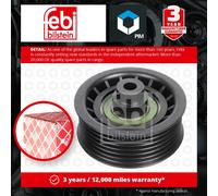 Aux Belt Idler Pulley 104904 Febi Guide Deflection 1731730 CC1Q19A216AB Quality