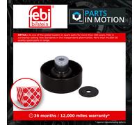 Aux Belt Idler Pulley 34536 Febi Guide Deflection 99610211952 99610211954 New