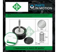 Aux Belt Idler Pulley fits PORSCHE PANAMERA 970 4.8 09 to 15 Guide Deflection