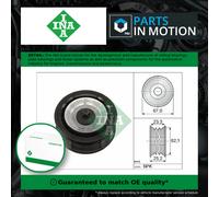 Aux Belt Idler Pulley fits JEEP RENEGADE 2.0D 2014 on Guide Deflection INA New