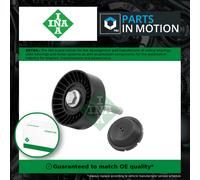 Aux Belt Idler Pulley fits AUDI A1 8X 1.4 10 to 15 Guide Deflection INA Quality