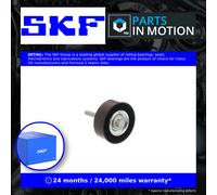 Aux Belt Idler Pulley fits AUDI A1 8X 1.4 10 to 15 Guide Deflection SKF Quality