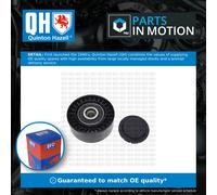 Aux Belt Idler Pulley fits AUDI A5 2.0D 08 to 17 Guide Deflection QH 059903341F