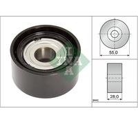 Aux Belt Idler Pulley fits BENTLEY BENTAYGA 4V1 4.0D 2017 on CZAC Guide INA New