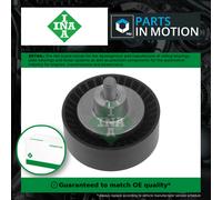 Aux Belt Idler Pulley fits BMW 530 E60 3.0 01 to 05 Guide Deflection INA Quality