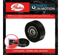 Aux Belt Idler Pulley fits BMW 535 E60 3.0 06 to 09 N54B30A Guide Deflection New