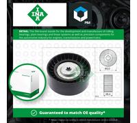 Aux Belt Idler Pulley fits BMW X4 F26 2.0D 14 to 18 B47D20A Guide Deflection INA
