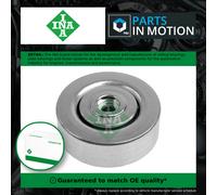 Aux Belt Idler Pulley fits BMW X5 E53 3.0D 01 to 03 Guide Deflection INA Quality