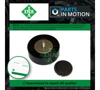 Aux Belt Idler Pulley fits BMW X5 E70 3.0D 06 to 13 Guide Deflection INA Quality