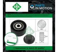 Aux Belt Idler Pulley fits CITROEN C3 1.0 1.2 2012 on Guide Deflection INA New