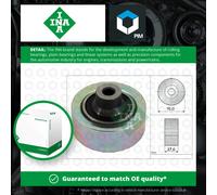 Aux Belt Idler Pulley fits CITROEN C4 GRAND PICASSO Mk1 1.6D 06 to 11 Guide INA
