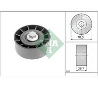 Aux Belt Idler Pulley fits FORD FIESTA 1.8 92 to 95 Guide Deflection INA 1015375