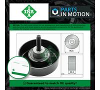 Aux Belt Idler Pulley fits FORD FOCUS 1.8D 98 to 05 Guide Deflection INA 1079393
