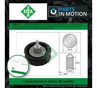 Aux Belt Idler Pulley 532090910 INA Guide Deflection 1717609 BK3Q6C344BA Quality