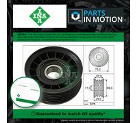 Aux Belt Idler Pulley fits FORD TOURNEO CONNECT V408 1.0 2013 on Guide INA New