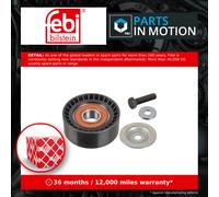 FEBI BILSTEIN 107275 V-Ribbed Belt Deflection Guide Pulley Replacement Fits Ford