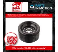 Aux Belt Idler Pulley fits HONDA ACCORD 2.4 2003 on K24A3 Guide Deflection Febi