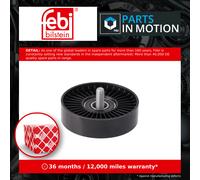 Aux Belt Idler Pulley fits HYUNDAI i30 FD, GD 1.4 1.6 2007 on Guide Deflection