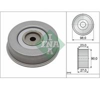 Aux Belt Idler Pulley fits HYUNDAI SONATA Y-2, Y-3 3.0 91 to 98 G6AT Guide INA