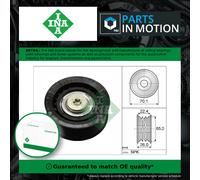 Aux Belt Idler Pulley fits JAGUAR X TYPE X400 2.0D 03 to 09 Guide Deflection INA