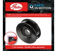 Aux Belt Idler Pulley fits JAGUAR XKR X150 4.2 06 to 14 Guide Deflection Gates
