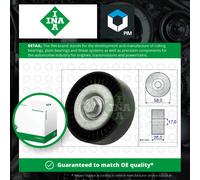 Aux Belt Idler Pulley fits MERCEDES B200 W245 2.0 05 to 11 Guide Deflection INA