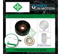 Aux Belt Idler Pulley fits MERCEDES C160 CL203 1.8 02 to 08 M271.921 Guide INA