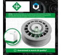Aux Belt Idler Pulley fits MERCEDES CL420 C140 4.2 94 to 99 Guide Deflection INA