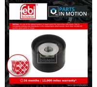 Aux Belt Idler Pulley fits MERCEDES R300 W251 3.0D 09 to 12 OM642.950 Guide Febi