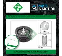 Aux Belt Idler Pulley fits MERCEDES S350 W221 3.5 11 to 13 M276.950 Guide INA