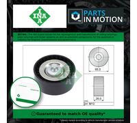 Aux Belt Idler Pulley fits MERCEDES E220 2.2D 09 to 16 Guide Deflection INA New