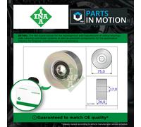 Aux Belt Idler Pulley fits PEUGEOT 3008 0U 1.6 2009 on Guide Deflection INA New
